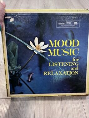 Vintage Mood Music for Listening and Relaxation 10 Vinyl Record Box Set